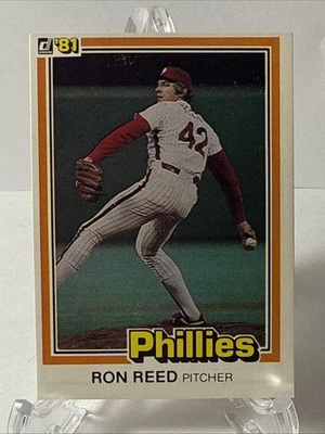 1981 Donruss - Ron Reed #44 - Image 1 of 2