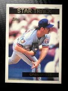 1995 Topps - Star Track Gabe blanco #287 - Imagen 1 de 2