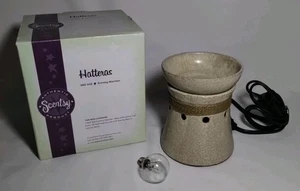 Scentsy 2016-17 Hattera mittelgroßer elektrischer Wärmer Küste Keramik Seil Detail - Bild 1 von 13