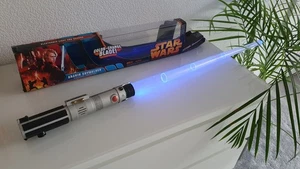 Hasbro 2005 Lichtschwert OVP Rot u Blau Anakin Skywalker Darth Wader Farbwechsel - Bild 1 von 10