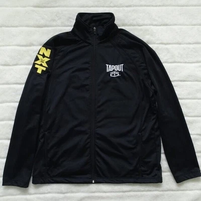 Chaqueta Tapout Track WWE NXT para hombre forrada con cremallera completa grande Foto 1 de 4