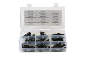 Connect Assorted Straight & Angled Fuel Line Quick Connectors 24pc 34029 - Picture 1 of 1