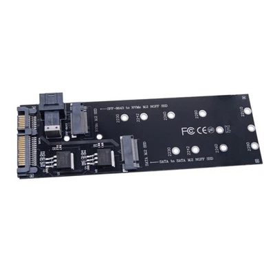 22Pin SATA M.2 SSD Adapter SFF-8643 to NVMe M.2 NGFF SSD for Mainboard b - Image 1 of 4