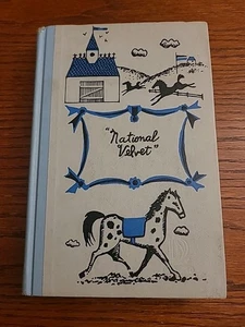 NATIONAL VELVET By Enid Bagnold 1958 Junior Deluxe Edition Hard Cover - Picture 1 of 4