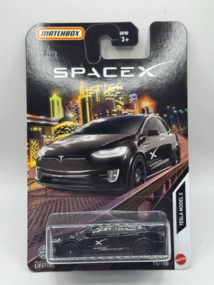 Matchbox Set of 2 - SpaceX Tesla Model X/SpaceX Falcon Heavy - Diecast Car - Image 1 of 4