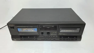 Technics RS-TR313 HX Pro Stereo Dual Cassette Player Recorder Tested and Working - Picture 1 of 7