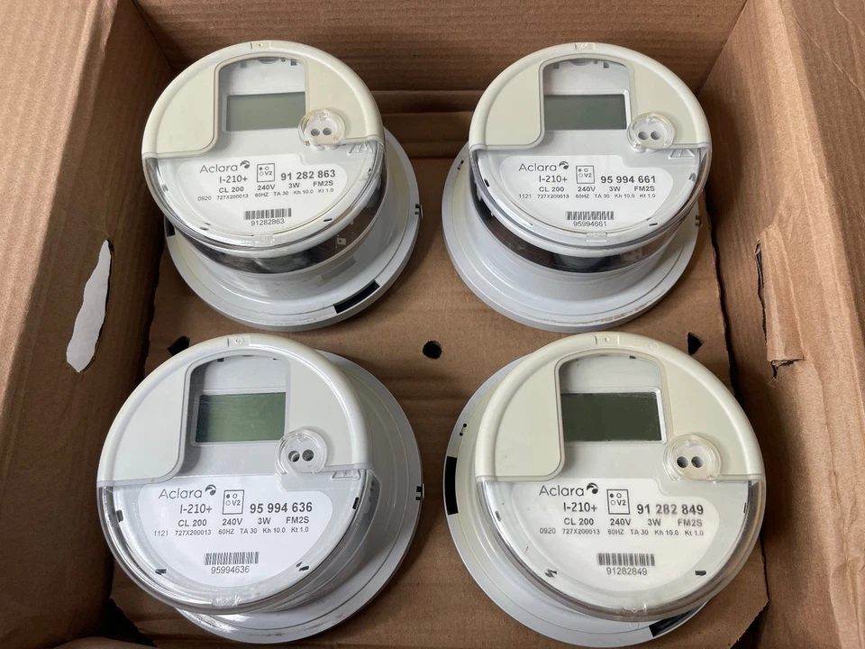 Case of 4 ACLARA Watthour Meter CL200, 240V, 3W, 30TA, 10.0Kh - Image 1 of 3