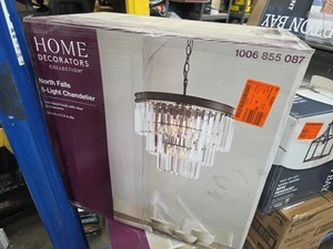 Home Decorators Collection North Falls 5-Light Chandelier - Picture 1 of 3