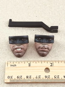 1/6 Hot Toys 12" figure DC Universe MMS456 Justice League Batman Eyes face plate - Picture 1 of 2