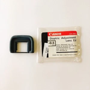 Canon -0.5 Dioptric Adjustment Eyepiece Lens Ed for EOS 3, 5, 33, 30, 50e,55 - Picture 1 of 9