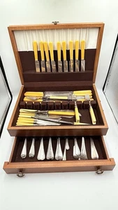 Plateado vintage 74 piezas, Baum Bros. y BBRO varios fabricantes. - Imagen 1 de 23