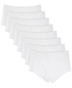 Club Room Men's 8 pack Full Cut Briefs Tagless Design Comfortable Underwear L - Picture 1 of 7