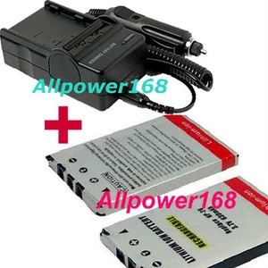 Batteria + Caricabatterie per NP-20 NP20 Casio Ricaricabile Li-ion Exilim EX-Z75 EX-Z77 - Foto 1 di 4