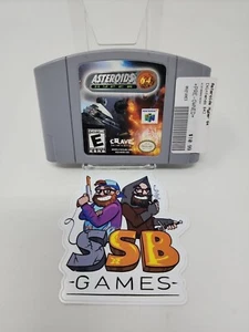 Asteroids Hyper 64 Game Nintendo 64 N64 Cartridge Only Authentic Fast Shipping! - Picture 1 of 3