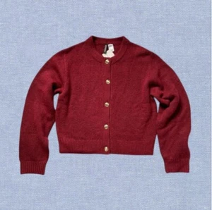 NWT H&M Button Knit Cardigan Size M - Picture 1 of 8
