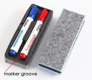 EVA Dry Erase Whiteboard Eraser with Pen Holder - Picture 1 of 5