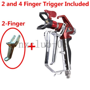 Pistola pulverizadora sin aire RX-Pro serie roja 538020 con punta 517 y protector titanio 0538020 - Imagen 1 de 8
