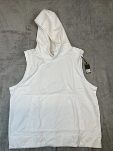 NoBull Hoodie Größe XXXL weiß NMT ärmellos Activewear Outdoor Sport - Bild 1 von 10