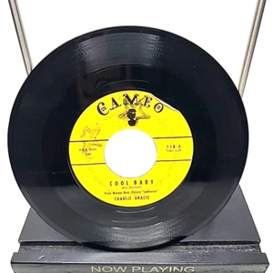 Charlie Gracie - Cool Baby/You Got A Heart Like A Rock 7" 45rpm Vinyl 1957 VG - Picture 1 of 2