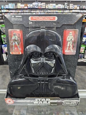 Estuche de transporte Darth Vader 2004 Star Wars colección trilogía original con Boba Fett Foto 1 de 4