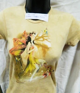 Muñeca bebé/camisa junior Forest Meadow hada teñida a mano beige sin usar - Imagen 1 de 1