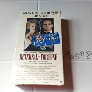 VHS Reversal of Fortune NIB NEW IGS Warner Home Video Watermarks - Picture 1 of 3