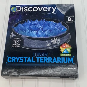 Discovery Lunar Crystal Terrarium STEM Moon Landscape Age 12+ - Picture 1 of 5