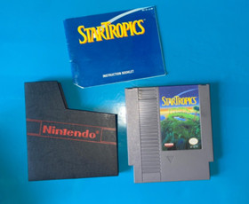 Nintendo NES Game Cartridge StarTropics-Works and Tested