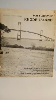 1981 - Soil Survey of Rhode Island by the US Department of Agriculture Maps  - Image 1 of 4