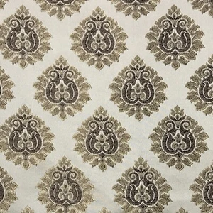 Premium Damask Motif Jacquard, 54" Wide, for Upholstery Curtain Craft, by Yard - Picture 1 of 8