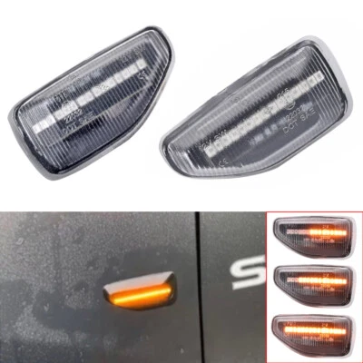 LED Sequence Side Marker Light For Dacia Renault Sandero Stepway Duster 18-2020 - Image 1 of 4