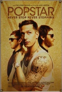 AFFICHE ORIGINALE DE FILM POPSTAR NEVER STOP STOPPING DS ROULÉE UNE FEUILLE (2016) - Photo 1/1