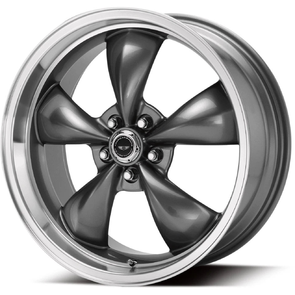 CPP AR105 Torq Thrust M wheels 18x8 fits: FORD FAIRLANE THUNDERBIRD - Image 1 of 1