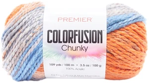Premier Colorfusion Chunky Yarn-Wildflower - 3 Pack - Picture 1 of 1