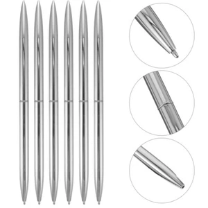 6pcs Metal Multifunctional Elegant Portable Convenient Office Ballpoint Pen - Imagen 1 de 12