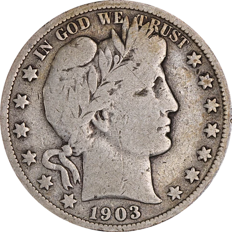 1903-S Barber Half Dollar Great Deals From The Executive Coin Company Cover