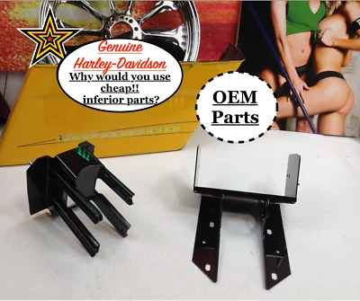 Carenado delantero genuino 98-13 Harley Road Glide montaje y radio carrito OEM Foto 1 de 4