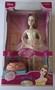 Disney Princess 2004 Beauty and the Beast 16" Keepsake Porcelain Doll in Box - Picture 1 of 10