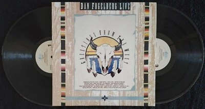 DAN FOGELBERG " LIVE - GREETINGS FROM THE WEST " DOUBLE SPANISH PRESS LP - Image 1 of 2