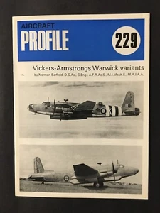 Aircraft Profile No. 229 Vickers-Armstrongs Warwick variants - Imagen 1 de 2