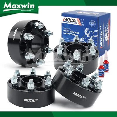 4Pcs 2" Wheel Spacers 6X4.5 for Nissan Xterra Pathfinder Frontier 66.1 M12x1.25 - Image 1 of 4