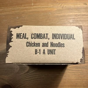 EMPTY Vietnam War Era C-Ration MCI-Military Ration Chicken And Noodles 1967 - Bild 1 von 7
