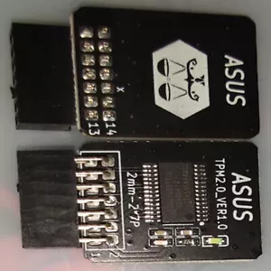 TPM 2.0 Module 2.0mm Space 14-1 Pin for ASUS Motherboard Chip DIY Updating Plate - Picture 1 of 1