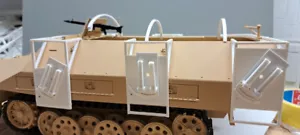 Kit trasformazione a piedi Sdkfz 251 D 1:16 Stuka - Foto 1 di 9