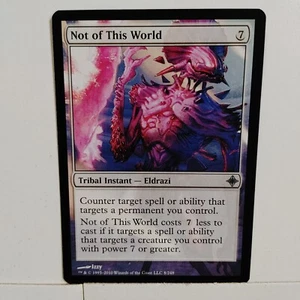 NOT OF THIS WORLD --- MTG -- RISE OF THE ELDRAZI --- NM - Picture 1 of 1