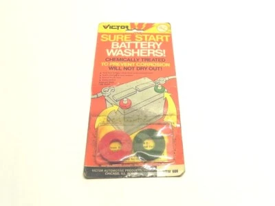 ARANDELAS DE BATERÍA VICTOR SURE START VINTAGE PARA FORD MOPAR GM AÑOS 70-80 #VBW608 Foto 1 de 4