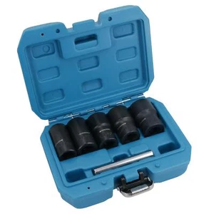 Removedor de tuercas de bloqueo de rueda de 17 a 27 mm enchufes de giro métricos de 1/2 pulgada - Imagen 1 de 6