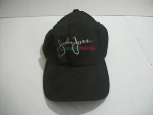 John Force Castrol Racing Black Baseball Cap Hook & Loop Adjustable Hat - Picture 1 of 5