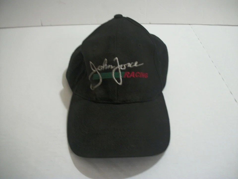 Gorra de béisbol John Force Castrol Racing negra gancho y bucle gorra ajustable  Foto 1 de 4