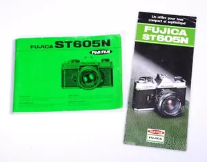 MODE D'EMPLOI FUJICA ST605N + CATALOGUE - FRANÇAIS - instruction manual - Picture 1 of 3